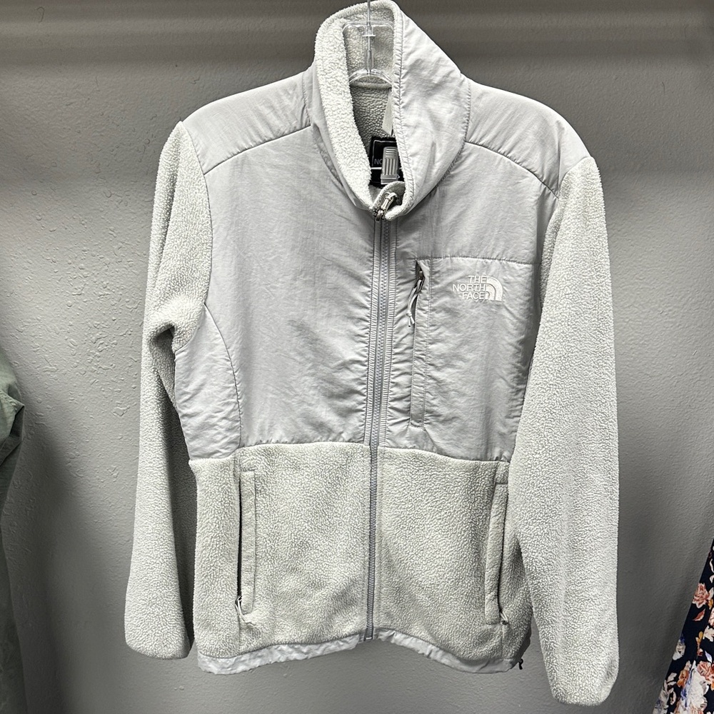 The North Face Light Gray Fleece Jacket